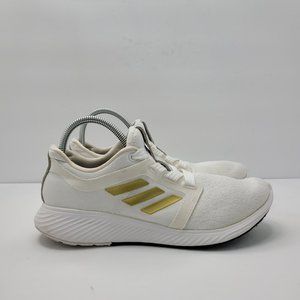 Adidas Edge Lux Bounce White Gold Women's Running Shoes EG1290 US Size 10